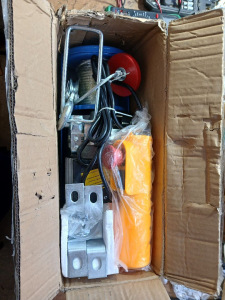 Таль электрическая стационарная Shtapler PA (J) 500/250кг 10/20м (Уценка) 200941