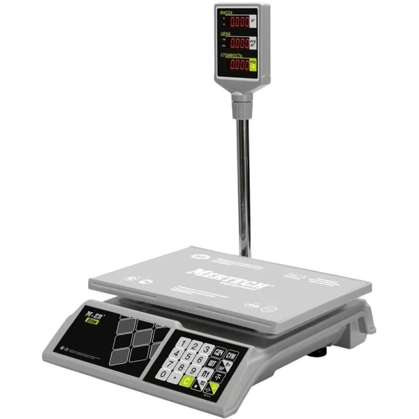 Весы торговые M-ER 326ACP-32.5 LED "Slim" Белые