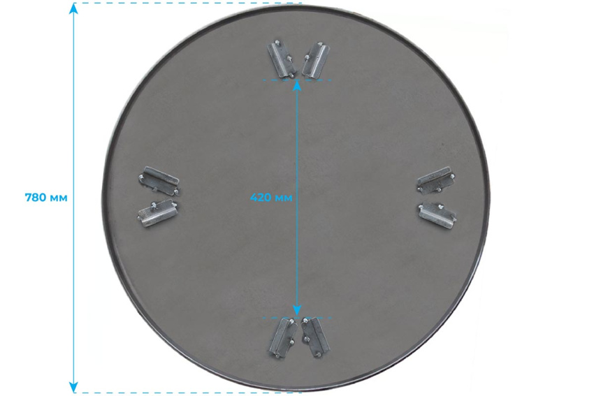 Диск для DRD1600L,1600H 780 мм