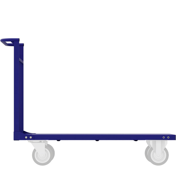 Тележка платформенная четырёхколёсная усиленная ТПУ 5 (700х1200) без колёс