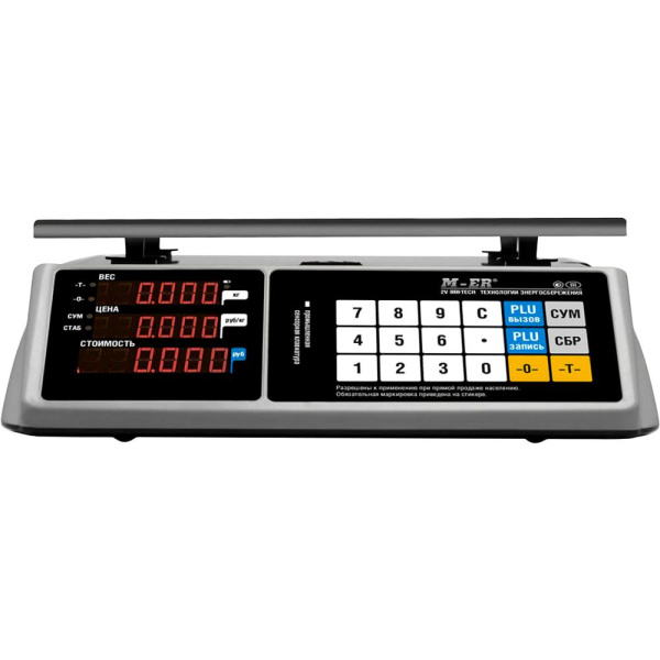 Весы торговые M-ER 328AC-6.1 LED "TOUCH-M"