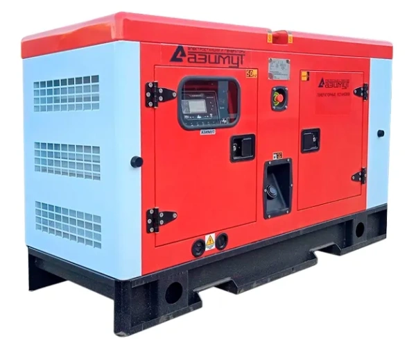 Дизельный генератор Азимут АД-25С-Т400-2РКМ9 (25 кВт, в еврокожухе, двигатель Baudouin Moteurs)