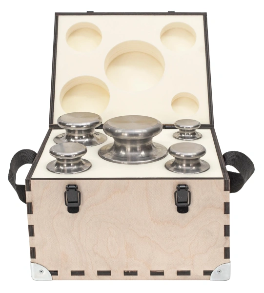 Набор гирь ГО-ПН-1кг-10кг класс точности М1 (Ферритная нержавейка)