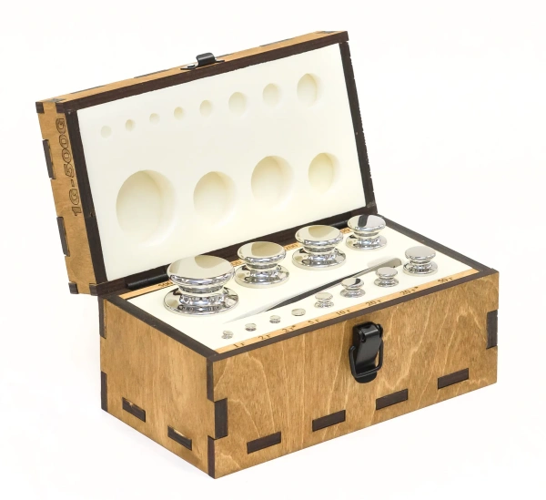 Набор гирь ГО-ПН-1г-500г класс точности F1