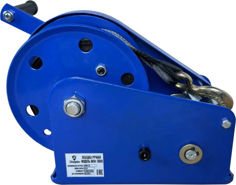 Лебедка ручная Shtapler BHW-3000 г/п 1,2т 10м (T)