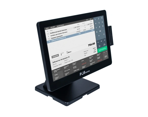 Сенсорный моноблок POScenter Atlas (15.6", PCAP, i3-4030U, RAM 8Gb, SSD mSATA 128Gb, MSR) без ОС