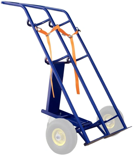 Тележка для перевозки двух баллонов с фиксацией ремнем ГБ -2 без колес