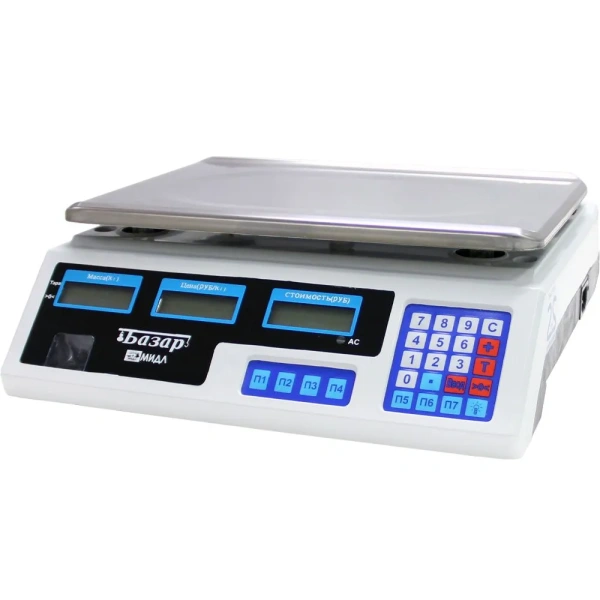 Весы торговые электронные МИДЛ МТ 6 МЖА (1/2, 230х330) «Базар»