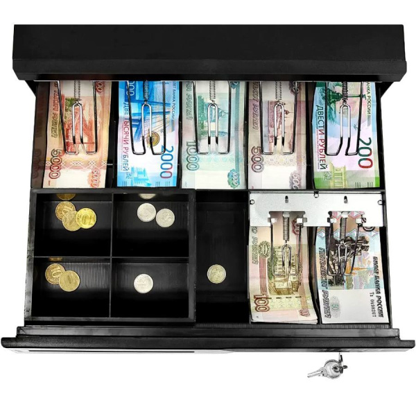 Денежный ящик 1.0/К0 (супер 7 черный)