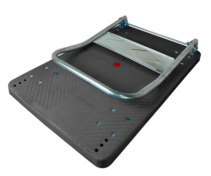 Тележка платформенная четырёхколёсная RAD FD 300 (900х600) черная 