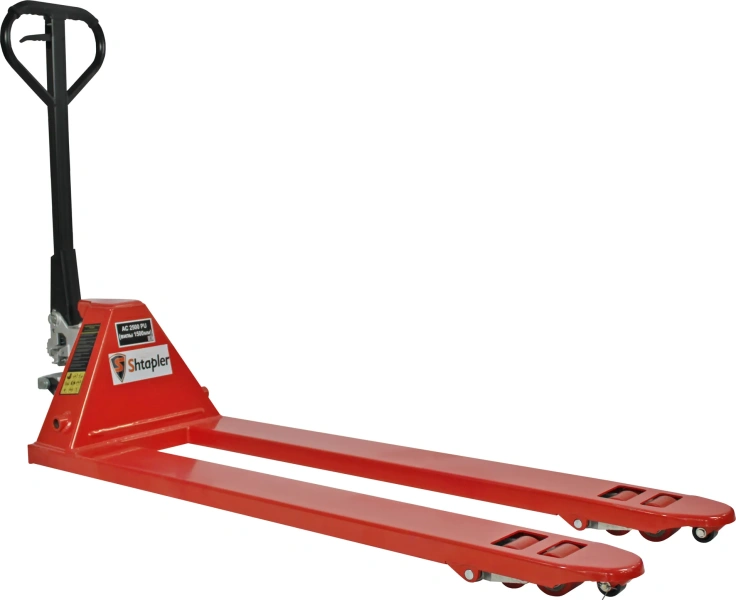 Ручная гидравлическая тележка Shtapler AC 2500 PU, длина вил 1500мм