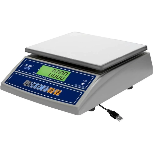 Весы фасовочные M-ER 326AF-15.2 LCD "Cube" с USB COM