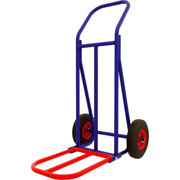 Тележка двухколесная грузовая КГМ 200 колёса пневмо d 200мм Тележка двухколесная грузовая КГМ 200 колёса пневмо d 200мм