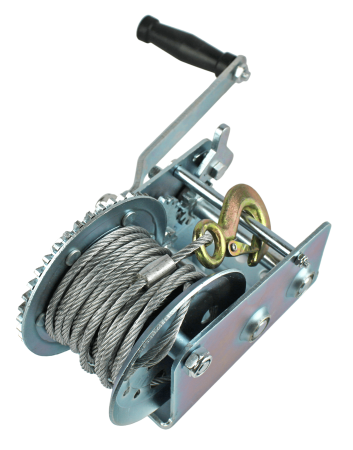 Лебедка ручная барабанная Shtapler FD-3000 (1360кг, 10м, трос)