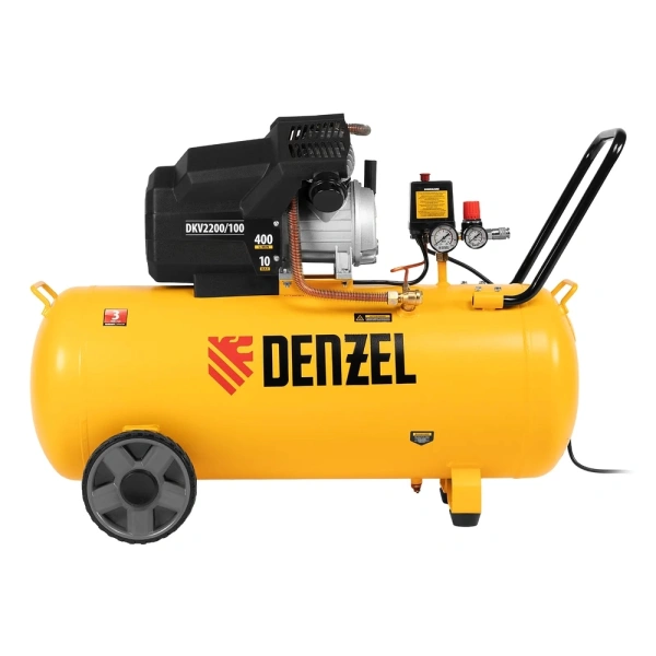 Компрессор воздушный Denzel Х-PRO DKV2200/100, 58079