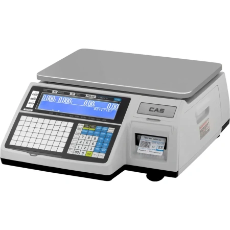 Весы торговые с печатью этикеток CAS CL3000-6B  (376x246)