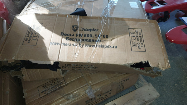 Весы товарные Shtapler PW 600 50*60 (беспроводные) (Уценка) 211175