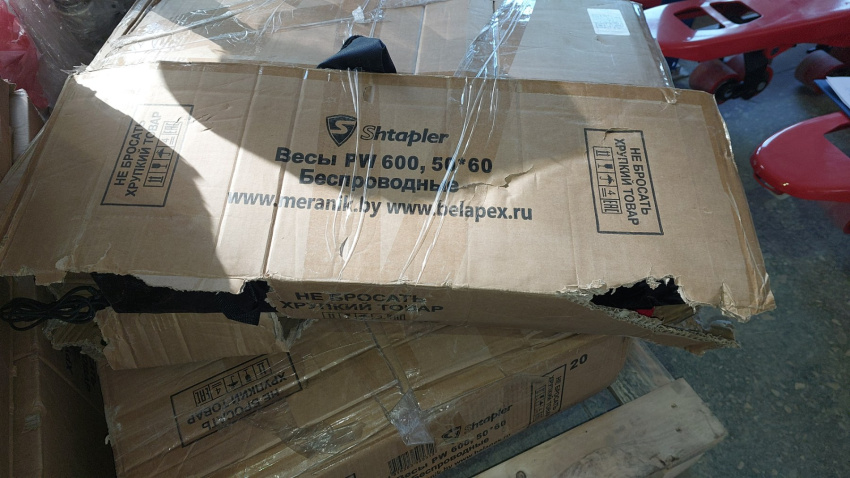 Весы товарные Shtapler PW 600 50*60 (беспроводные) (Уценка) 211175