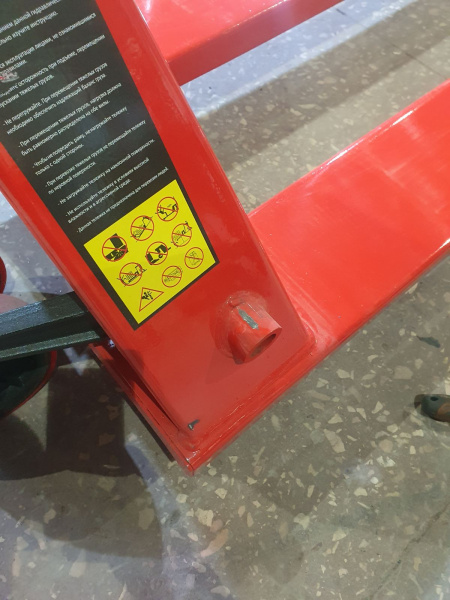 Ручная гидравлическая тележка Shtapler DF 2000 PU (Уценка) 208642