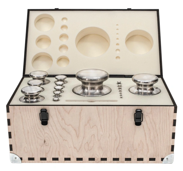 Набор гирь ГО-ПН-1мг-10кг класс точности F1 (Ферритная нержавейка)