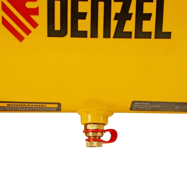 Компрессор безмасляный Denzel DLS750/6, 58019