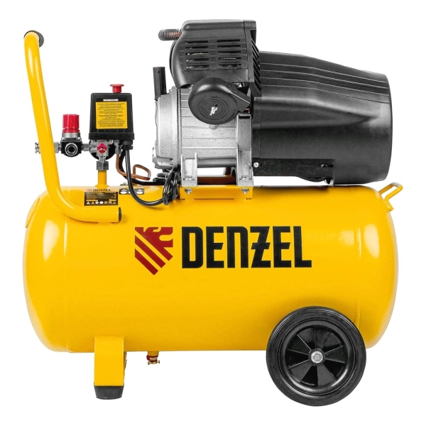 Компрессор с прямым приводом Denzel DCV2200/50, 58167