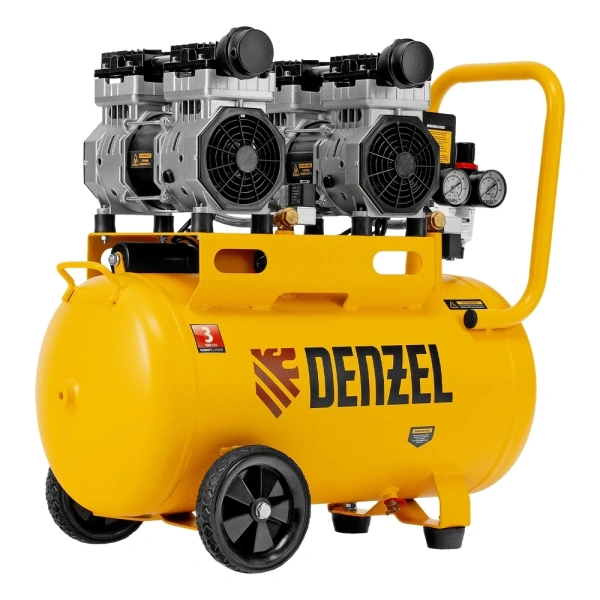 Компрессор безмасляный Denzel DLS 1500/50, 58027