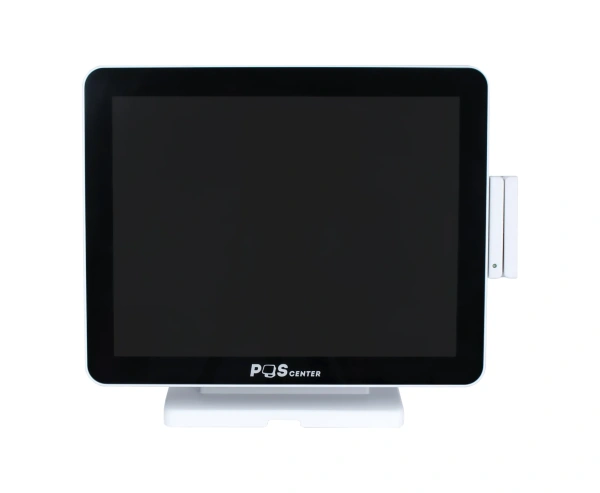 Сенсорный моноблок POScenter POS90 Pro (15", PCAP, N100, RAM 4Gb, SSD M2 128Gb, 90W, MSR) БЕЛЫЙ без ОС