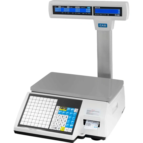 Весы торговые с печатью этикеток CAS CL5000J-06IP  (380х244)