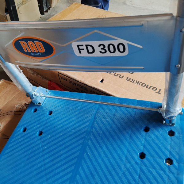 Тележка платформенная четырёхколёсная RAD FD 300 (900х600) (Уценка) 233911