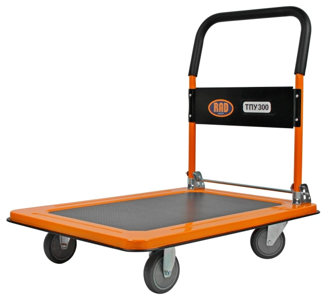 Тележка платформенная четырёхколёсная RAD ТПУ 300