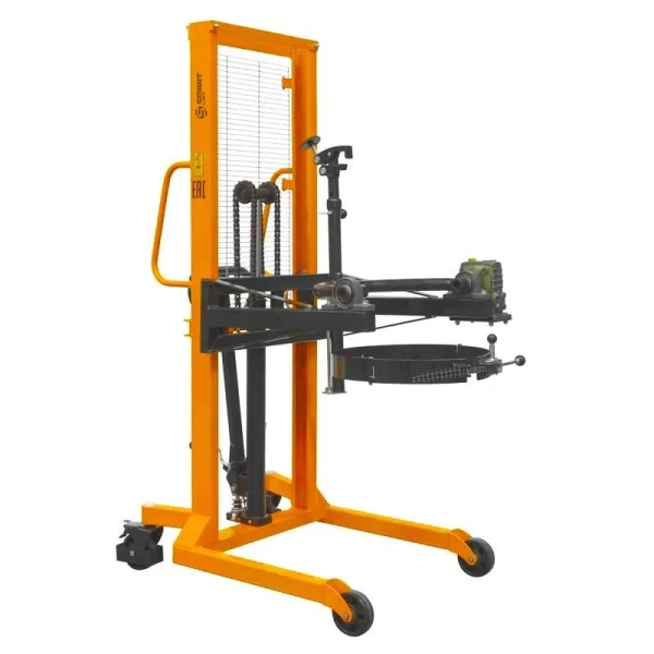 Штабелер гидравлический ручной для бочек SDА400A SMARTLIFT