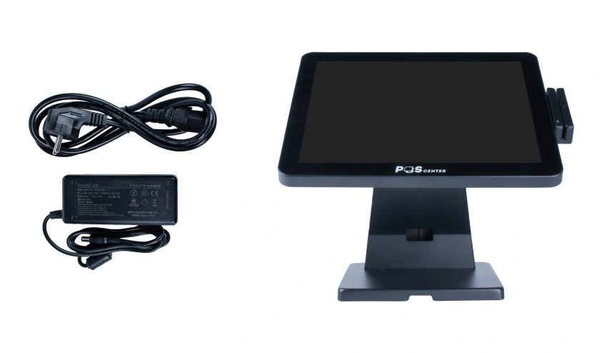 Сенсорный моноблок POScenter Atlas (15", PCAP, J4125, RAM 4Gb, SSDM2 128Gb, MSR) без ОС