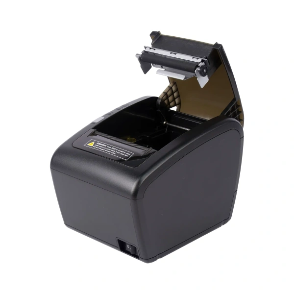 Принтер чеков POScenter RP-100W USE Ver.2 (80мм, 260 мм/сек, автоотрез, RS232+USB+LAN+wifi, alarm) черный