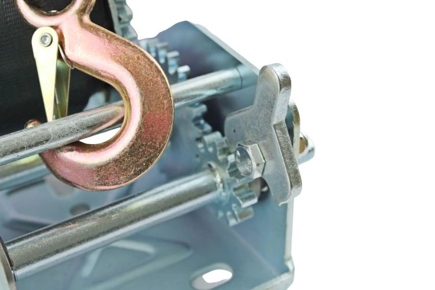 Лебедка ручная барабанная Shtapler FD-2500 (1130кг, 10м, лента)