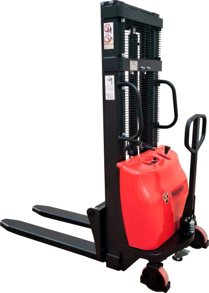 Штабелер гидравлический с электроподъемом Shtapler BDA 1520 (AS)