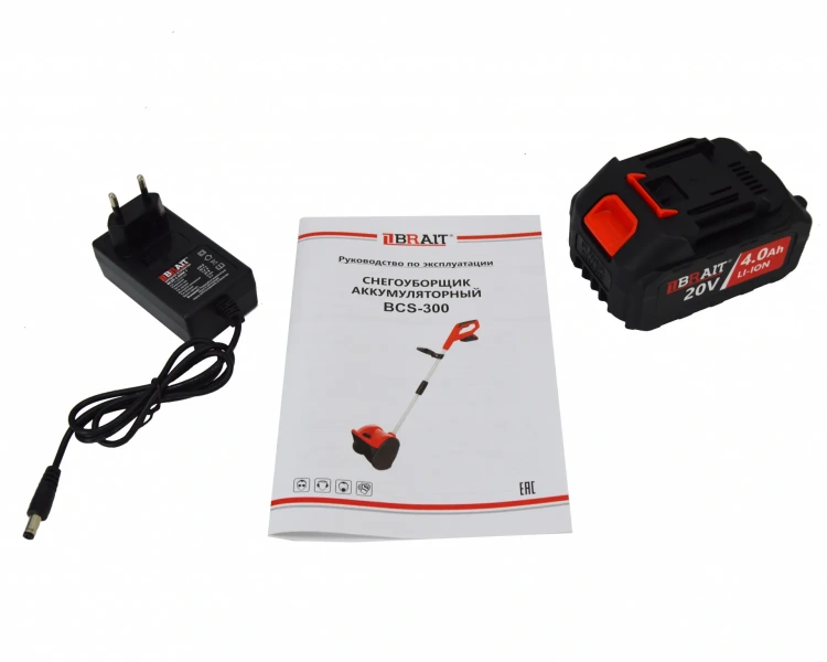 Снегоуборщик аккумуляторный Brait BCS-300