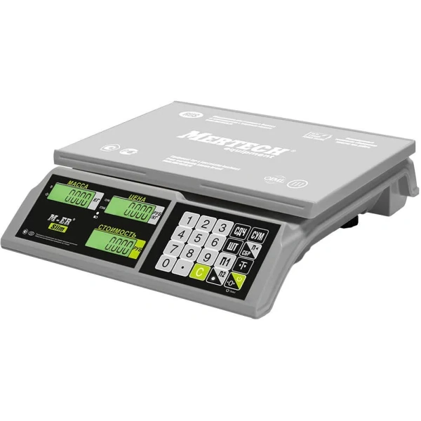 Весы торговые M-ER 326AC-32.5 LCD "Slim"