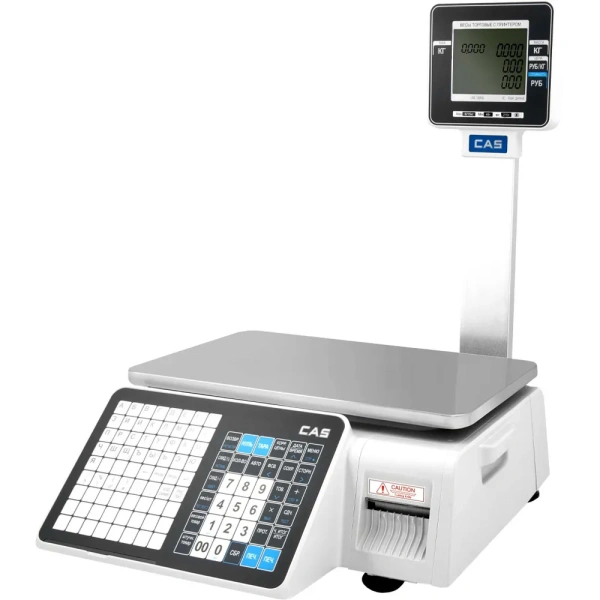 Весы торговые с печатью этикеток CAS CL3000J-15Р (TCP/IP) (380x250)